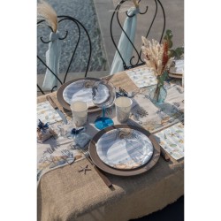 10 Assiettes Coquillage. n4