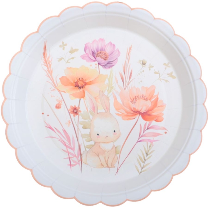 10 Assiettes Lapinou 