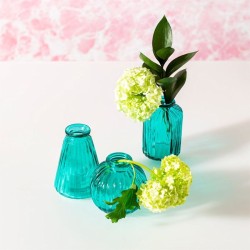 Set de 3 Vases - Turquoise. n2