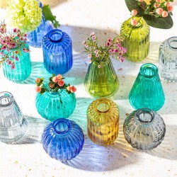 Set de 3 Vases - Turquoise. n3