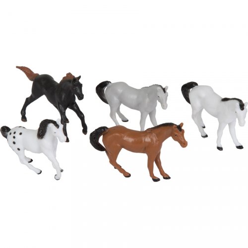 10 Figurines Chevaux 4 5 Cm Plastique Pour L Anniversaire De Votre Enfant Annikids