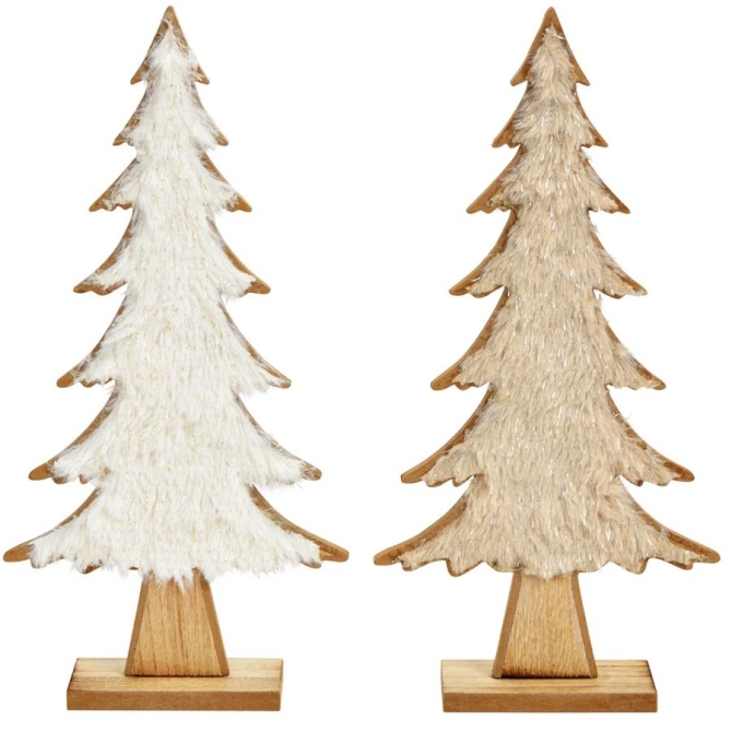 Sapin en Bois - En 15 cm 