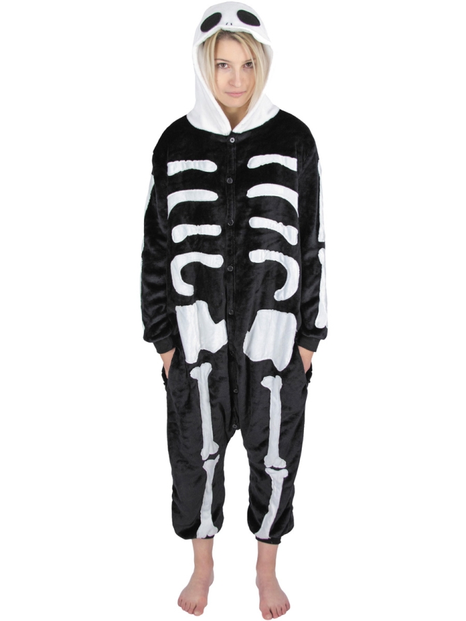 Dguisement Kigurumi Squelette Taille M / L 