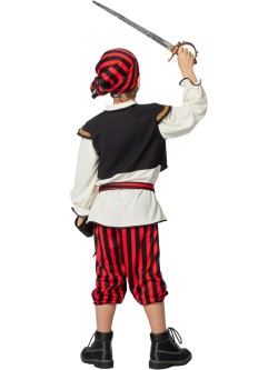 Dguisement Pirate Gilet Noir. n2