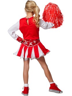 Dguisement Majorette Cheerleader Rouge. n2