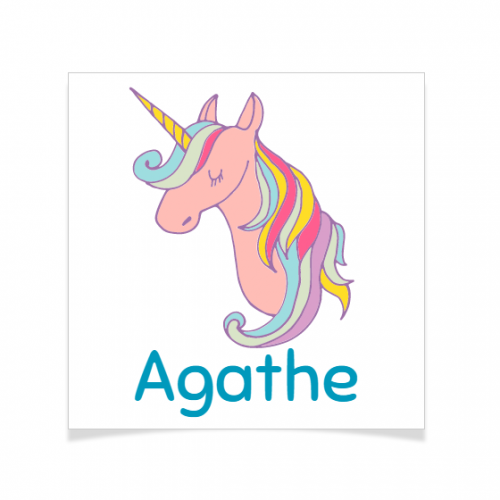 8 Tatouages A Personnaliser Licorne Rainbow Pour L Anniversaire De Votre Enfant Annikids