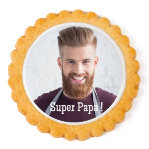 Biscuit personnalis - Super Papa