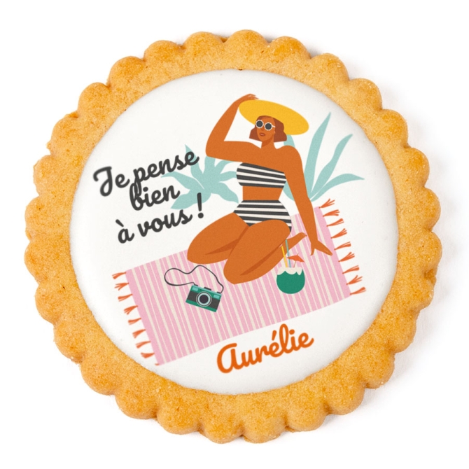 Biscuit personnalis - La photographe 