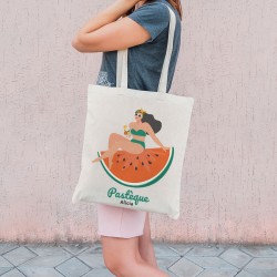 Tote bag  personnaliser - La pastque. n2