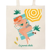 Tote bag  personnaliser - La plage