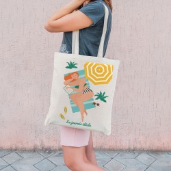 Tote bag  personnaliser - La plage. n2