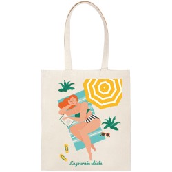 Tote bag  personnaliser - La plage. n6