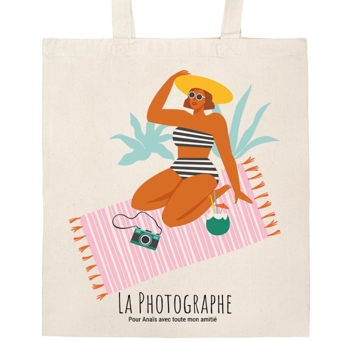 Tote bag  personnaliser - Les copines 