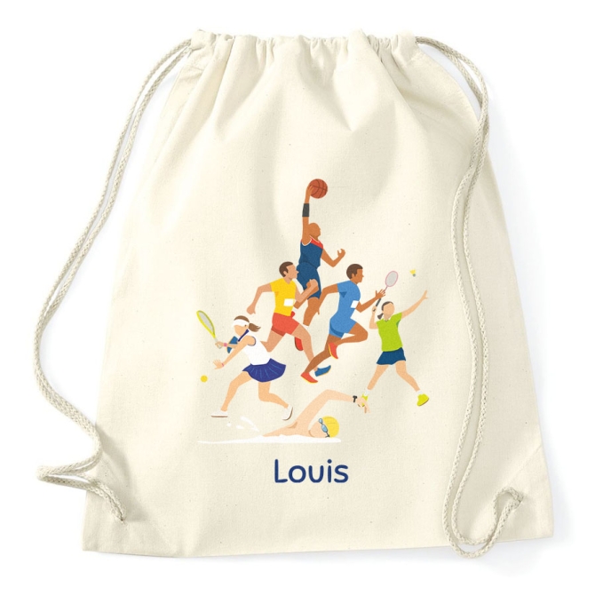 Sac d activits  personnaliser - Les Champions 