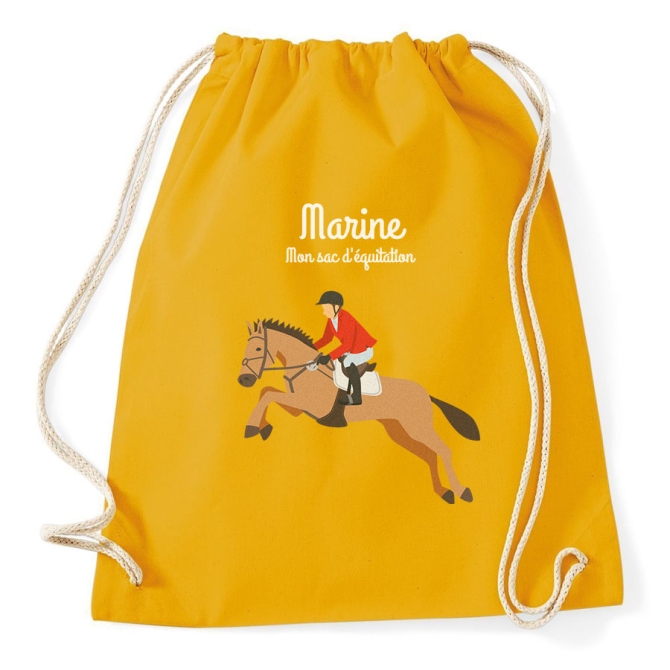 Sac d activits  personnaliser - Equitation 