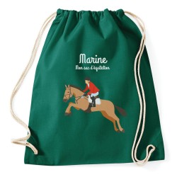 Sac d activits  personnaliser - Equitation. n1