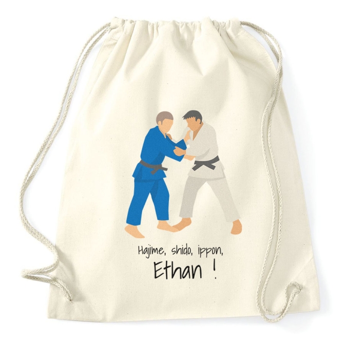 Sac d activits  personnaliser - Judo 