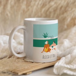 Mug  personnaliser - La piscine. n2