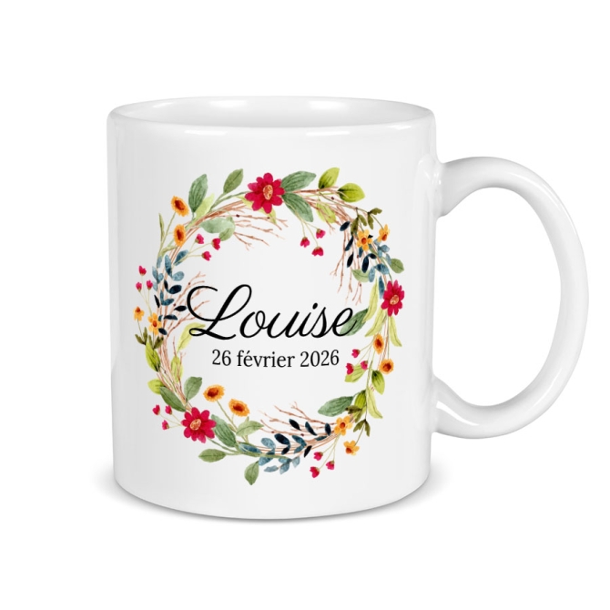 Mug  personnaliser - Fleurs des champs 