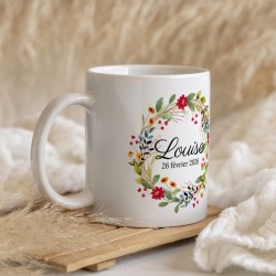 Mug  personnaliser - Fleurs des champs. n2