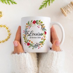 Mug  personnaliser - Fleurs des champs. n3