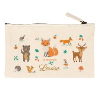 Trousse  personnaliser - Animaux de la fort