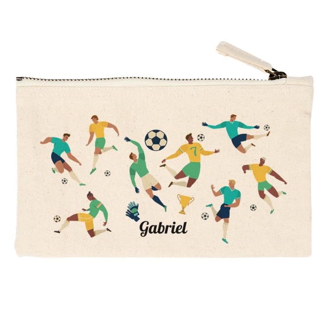 Trousse  personnaliser - Joueurs de foot 