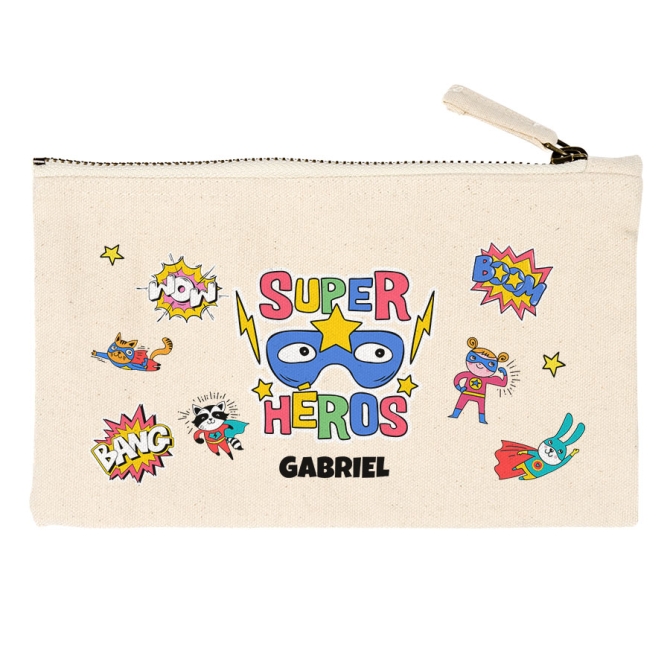 Trousse  personnaliser - Super-hros 