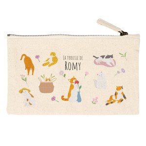 Trousse  personnaliser - Chats