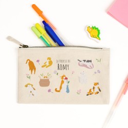 Trousse  personnaliser - Chats. n1