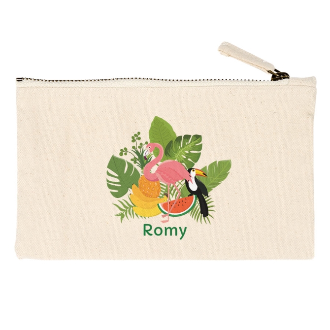 Trousse  personnaliser - Tropical 