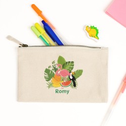 Trousse  personnaliser - Tropical. n1