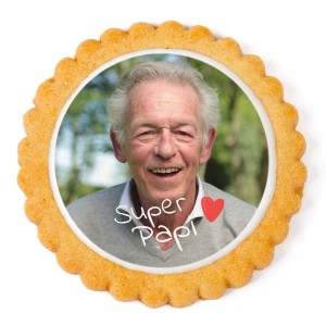 Biscuit personnalis - Super Papi