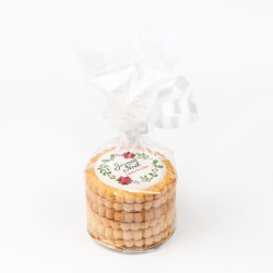 Biscuit personnalis - Couronne de Nol. n3