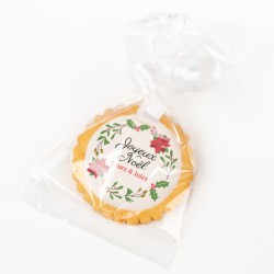 Biscuit personnalis - Couronne de Nol. n5