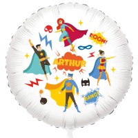 Ballon  personnaliser - Team Super Hros