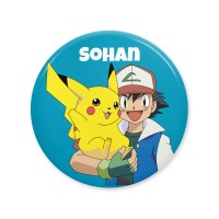 Badge  personnaliser - Pokmon Sacha