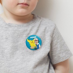 Badge  personnaliser - Pokmon Sacha. n3