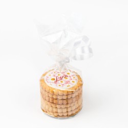 Biscuit personnalis - Marguerite Rose. n3