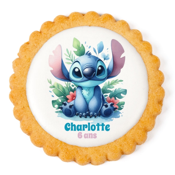 Biscuit personnalis - Stitch 