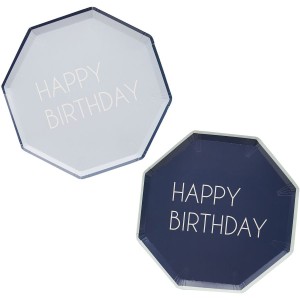 Bouquet 12 Ballons Bleu et Argent pour l'anniversaire de votre enfant -  Annikids